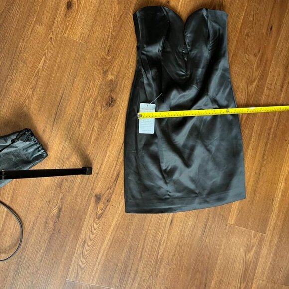 Bardot Black Mini Dress - Picture 4 of 11